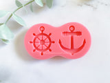 Fondant Molds Cake Mould Silicone Chocolate Candy, Soap, UV Resin & Epoxy Resin Jewelry Making Sailor Anchor