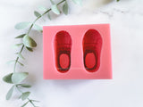 Fondant Molds Cake Mould Silicone Chocolate Candy, Soap, UV Resin & Epoxy Resin Jewelry Making Baby Shoes