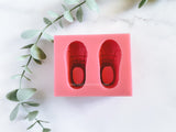 Fondant Molds Cake Mould Silicone Chocolate Candy, Soap, UV Resin & Epoxy Resin Jewelry Making Baby Shoes