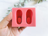 Fondant Molds Cake Mould Silicone Chocolate Candy, Soap, UV Resin & Epoxy Resin Jewelry Making Baby Shoes