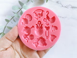 Fondant Molds Cake Mould Silicone Chocolate Candy, Soap, UV Resin & Epoxy Resin Jewelry Making Baby Toy with with Duckie