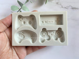 Fondant Molds Cake Mould Silicone Chocolate Candy, Soap, UV Resin & Epoxy Resin Jewelry Making Game Controllers