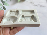 Fondant Molds Cake Mould Silicone Chocolate Candy, Soap, UV Resin & Epoxy Resin Jewelry Making Game Controllers