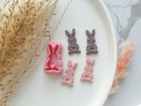 Easter Bunny Shape Collection Polymer Clay  Cutter • Fondant Cutter • Cookie Cutter