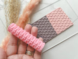 Basket Weave Texture Roller • Polymer Clay Roller • Fondant Roller
