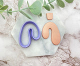 Irregular U Shaped Polymer Clay Cutter | Fondant Cutter | Cookie Cutter