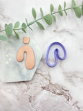 Irregular U Shaped Polymer Clay Cutter | Fondant Cutter | Cookie Cutter