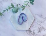 Irregular U Shaped Polymer Clay Cutter | Fondant Cutter | Cookie Cutter