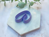 Irregular U Shaped Polymer Clay Cutter | Fondant Cutter | Cookie Cutter
