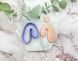 Irregular U Shaped Polymer Clay Cutter | Fondant Cutter | Cookie Cutter