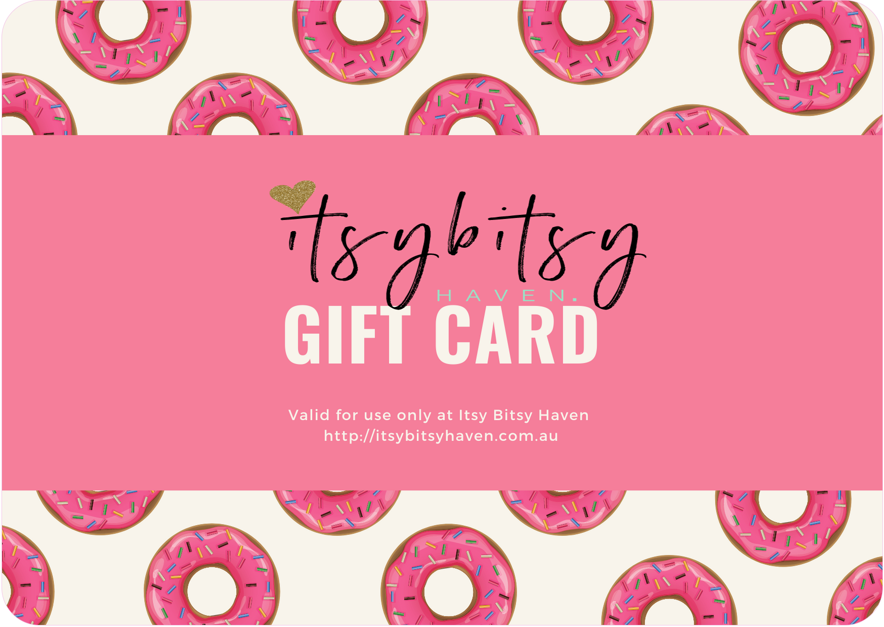 Itsy Bitsy Haven E- Gift Card