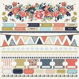 Kaisercraft Blu Belle 12x12 Sticker Sheet