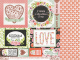 Kaisercraft True Love My Dearest 12x12 Scrapbook Paper
