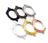 1pc, 30x40mm, Big Cabochon Settings - Choose your colour