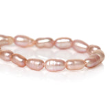 1 Strand Natural Freshwater Cultured Pearl in Pink