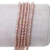 1 Strand Natural Freshwater Cultured Pearl in Pink