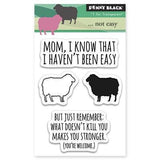 CLEARANCE!!! - Penny Black Not Easy Acrylic Stamp