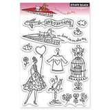 CLEARANCE!!! - Penny Black Love is in the Air Acrylic Stamp