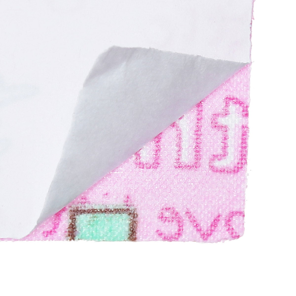 CLEARANCE: (Original Price - AUD 3.15) Terylene Adhesive Craft Sticker Fabric Owl Pattern 29.7cm(11 6/8") x 21.0cm(8 2/8")