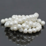 1 Strand (approx 38 Pcs/strand) 5-6mm Natural Freshwater Cultured Pearl In Semi Baroque Ivory White