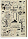 CLEARANCE!!! - 7Gypsies Wood Stamp Passage to France
