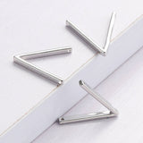 1pc Copper Connectors Findings Wishbone Silver Tone