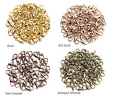 50pcs/100pcs, 12mm, Alloy Lobster Lock / Clasp Findings - Choose your colour