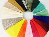 2pc 65mm Silk Tassels - Choose Your Colour
