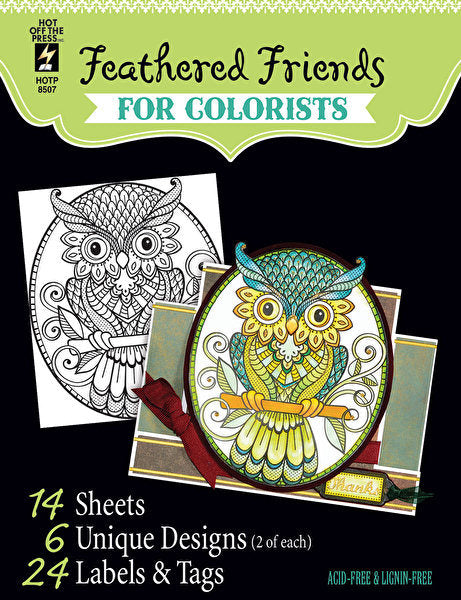 Hotp Feathered Friends For Colorists