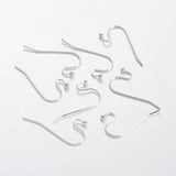 10/20/50pcs, 12x22mm, Brass Earring Hooks - Choose Your Colour