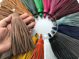 1pc, 130mm Genuine Leather Tassel - Choose Your Colour