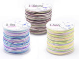 5 meters, 1mm Nylon Thread Cords - Choose your colour