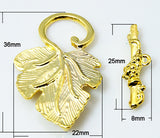 5 sets, 22x37.5mm, Tibetan Style Toggle and Tbars, Lead Free / Cadmium Free / Nickel Free, Antique Golden