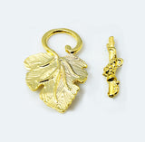 5 sets, 22x37.5mm, Tibetan Style Toggle and Tbars, Lead Free / Cadmium Free / Nickel Free, Antique Golden