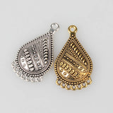 1 pair (2pcs) , 38.1x2.13mm, Alloy Links, Lead Free, Drop, Antique - Choose your colour