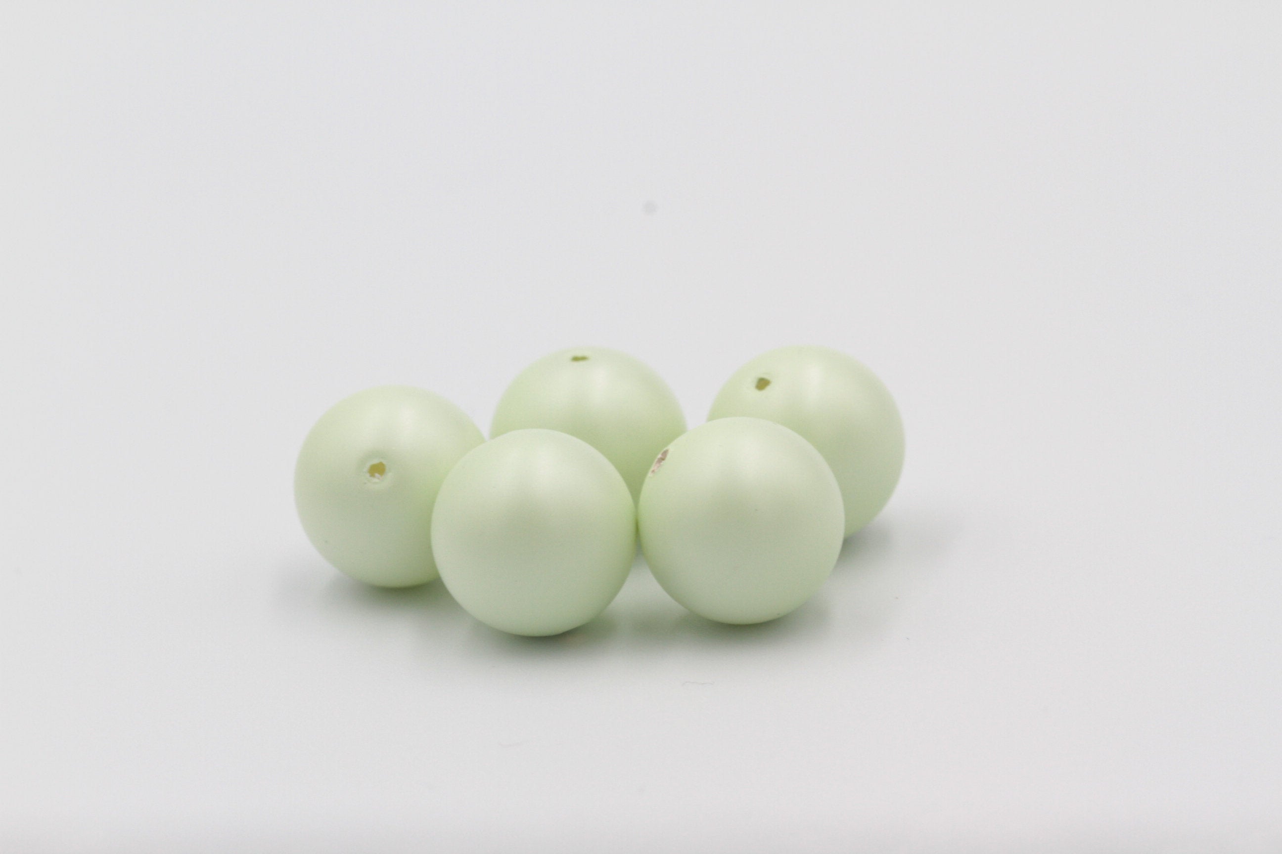1/5/10pcs, 8mm/12mm, Genuine Swarovski® 5811 Crystal Pearl in Pastel Green