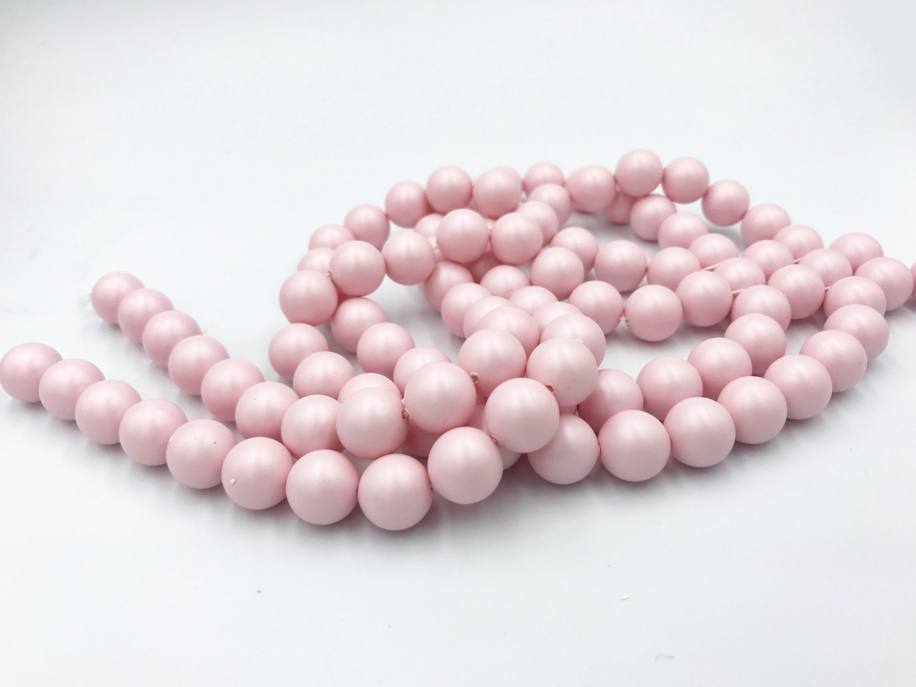 1/5/10pcs, 8mm/12mm Genuine Swarovski® 5811  Crystal Pearl in Pastel Pink