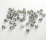 10/20/50 pcs, 6mm, Genuine Swarovski® 5328 XILION/Bicone Bead in Pro.Lav-Chrys. Blend