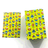 1pc, 50x70 cm, Flat Gift Wrap / Gift Wrapping Paper / Flat Pack Gift Wrap -  Kids/ Robot Theme