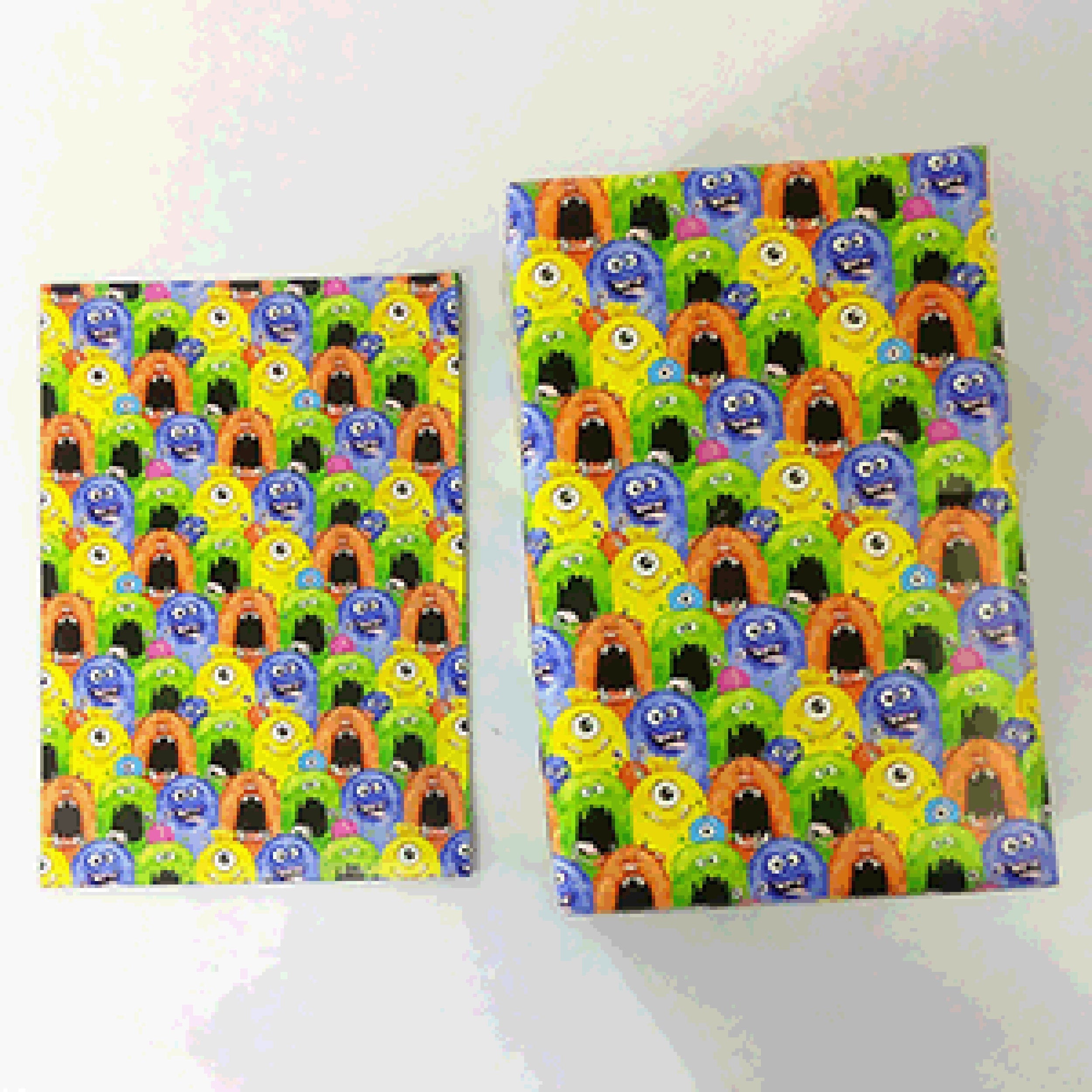 monsters inc wrapping paper Snazzle Flat Gift Wrap | Gift Wrapping Paper
