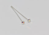 5/10pcs, Genuine Swarovski 1028 Single Stone Setting in Crystal AB