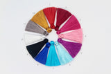 4pcs, Approx 30mm - 35mm, Silk Tassels - Choose Your Colour