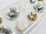 CLEARANCE!!! - Martha Stewart Silver And Gold Pom Pom Stickers