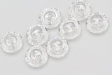 1 /5/10pcs, 10mm, Genuine Swarovski 3122 Button in Crystal