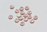 1/5/10pcs, 6mm, Genuine Swarovski 2612 Jelly Fish Flat Back in Blush Rose (257)