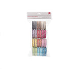 1pack (24 spools / 5yard each spool) , American Crafts We R Memory Keepers Ribbon Value Pack