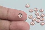 1/5/10pcs, 6mm, Genuine Swarovski 2612 Jelly Fish Flat Back in Blush Rose (257)