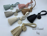 1pc, Approx 100mm (length) Pu Leather Tassel /tassel with matching round charm - Choose Your Colour