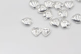 2pc, 12x10.5x4mm, Brass Locket Pendants, Photo Frame Charms for Necklaces, Heart, Golden