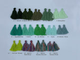 10/20/50pcs, 25mm Cotton Tassels III (choose Your Colour)